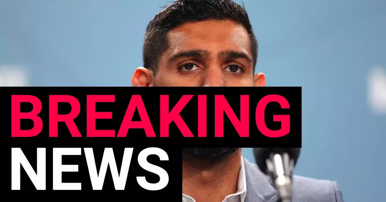 Three men charged after Amir Khan robbed at gunpoint for £70,000 watch