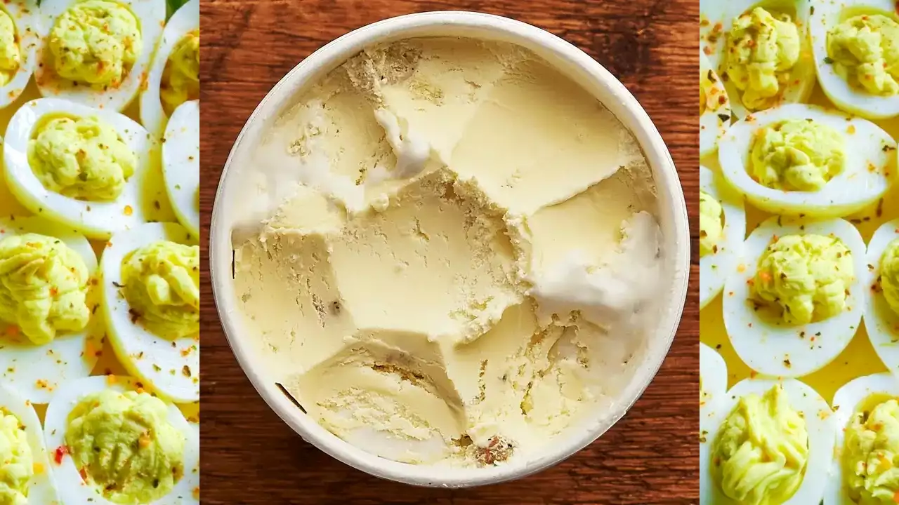 Deviled Eggs Inspire an Offbeat Ice Cream