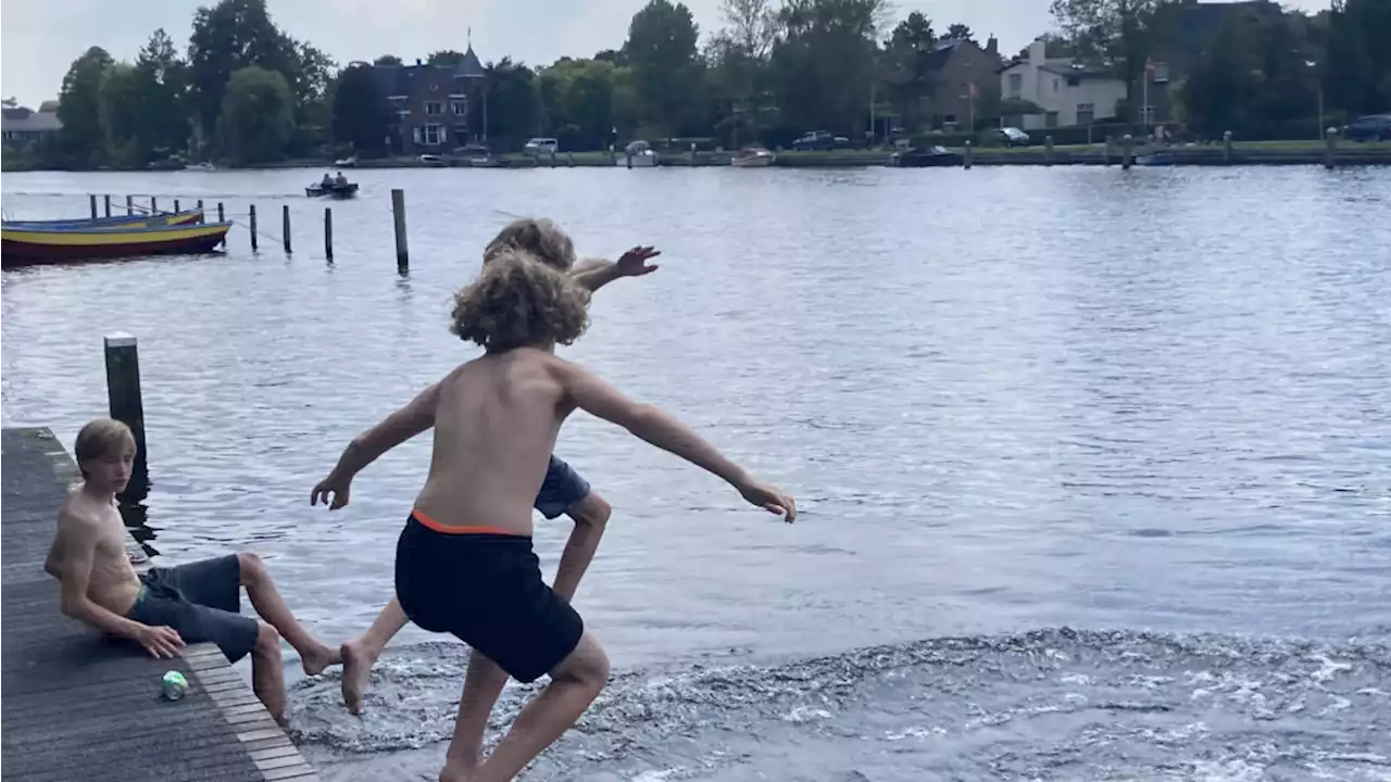 Zwemmen en ijs eten, zo gaat Noord-Holland om met de tropische temperatuur