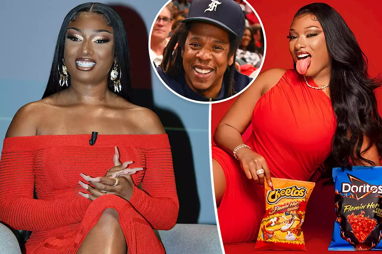 How Flamin’ Hot Cheetos led Megan Thee Stallion to sign with Jay-Z’s Roc Nation