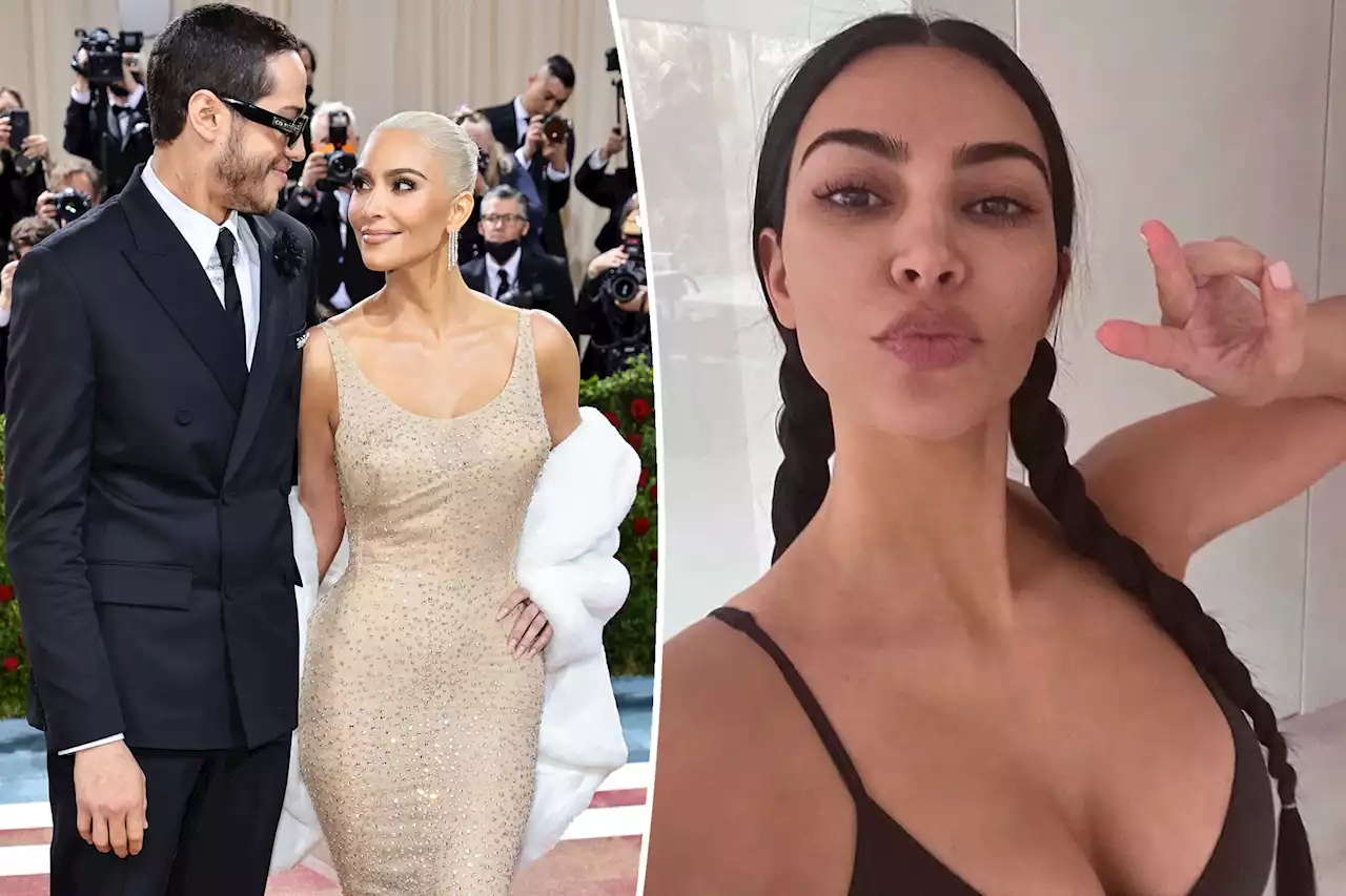 Kim Kardashian and Pete Davidson ‘inject their pimples together’ to ‘bond’