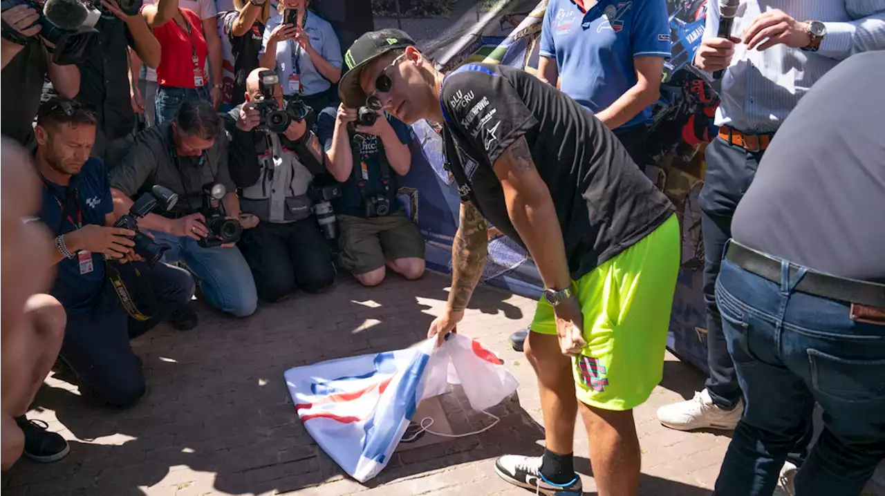 MotoGP-wereldkampioen Quartararo onthult Walk of Fame in Assen