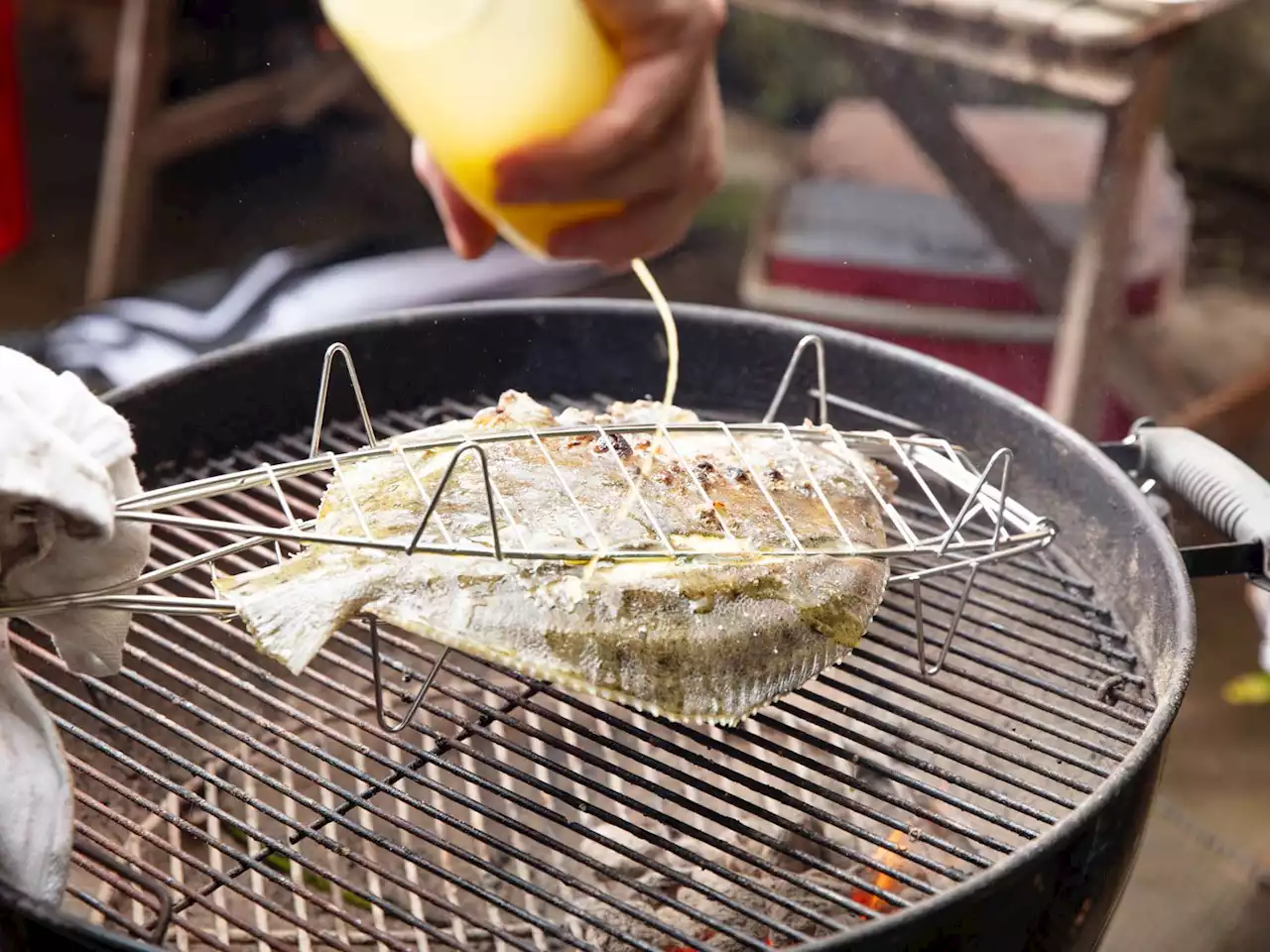 Basque in the Glory of Grilled Whole Turbot