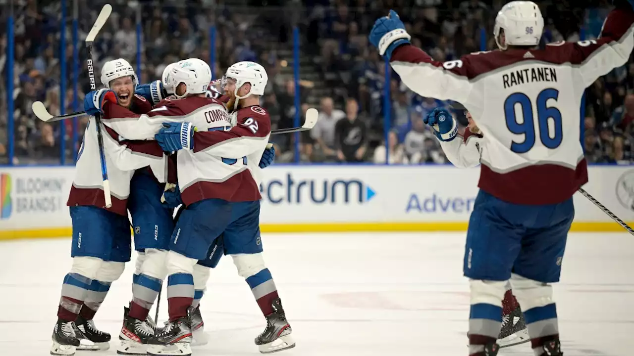 Avalanche Stun Lightning in OT of Game 4 of Stanley Cup Finals