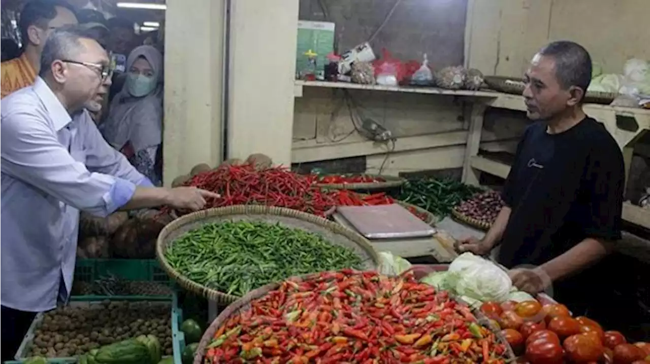 Harga Pangan di Pasar Naik, Zulkifli Hasan: Biar Petani Dapat Bonus