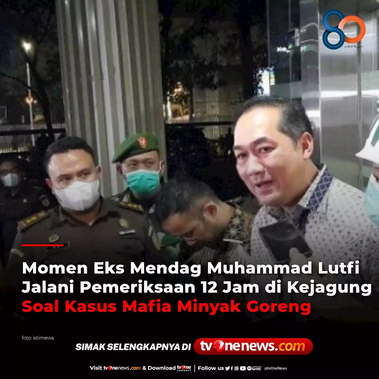 Momen Eks Mendag Muhammad Lutfi Jalani Pemeriksaan 12 Jam di Kejagung Soal Kasus Mafia Minyak Goreng