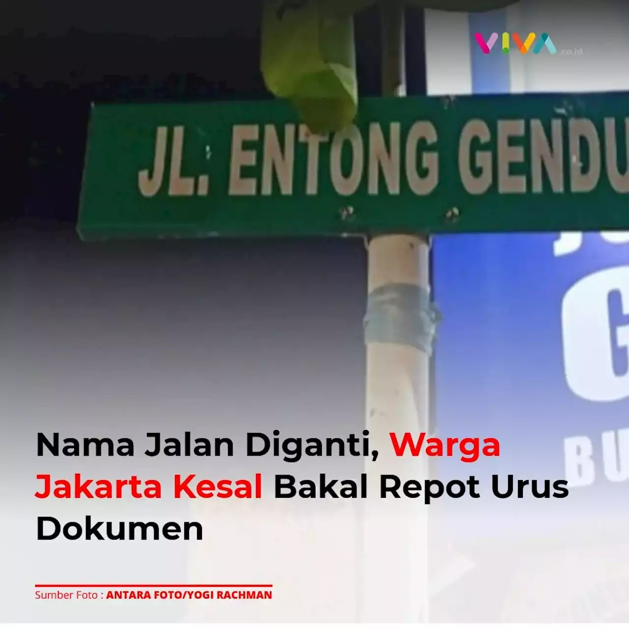 Nama Jalan Diganti, Warga Jakarta Kesal Bakal Repot Urus Dokumen