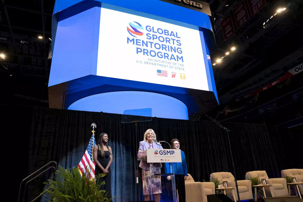 Jill Biden and Billie Jean King Commemorate Title IX’s 50th Anniversary at Capital One Arena - Washingtonian