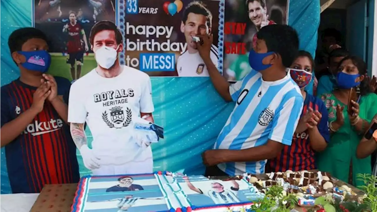 En la India festejan el cumpleaños de Messi