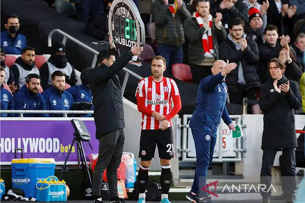 MU dan Brentford jadi yang terdepan dapatkan Christian Eriksen