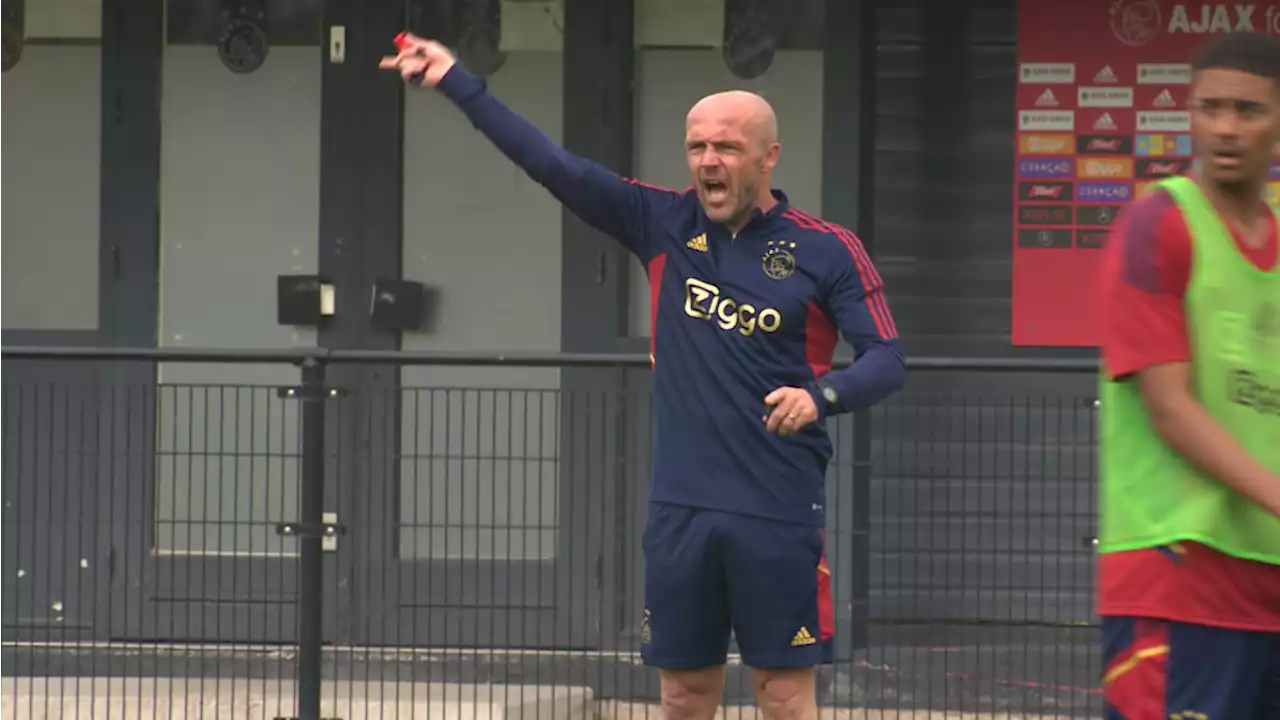 Eerste training onder Schreuder bij Ajax: veel jonkies en terugkeer Magallán