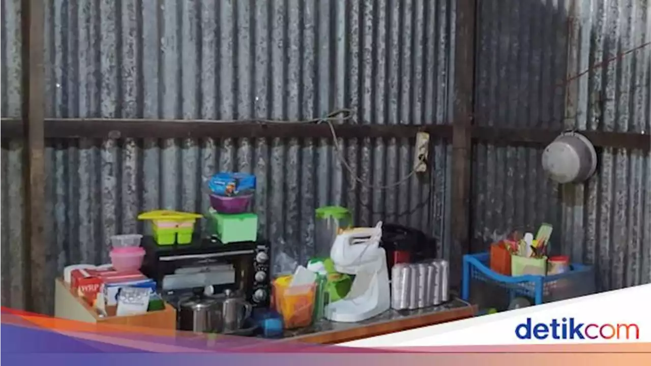 Viral Transformasi Dapur Unik Berdinding Seng, Dari Tampak Kumuh Jadi Estetik