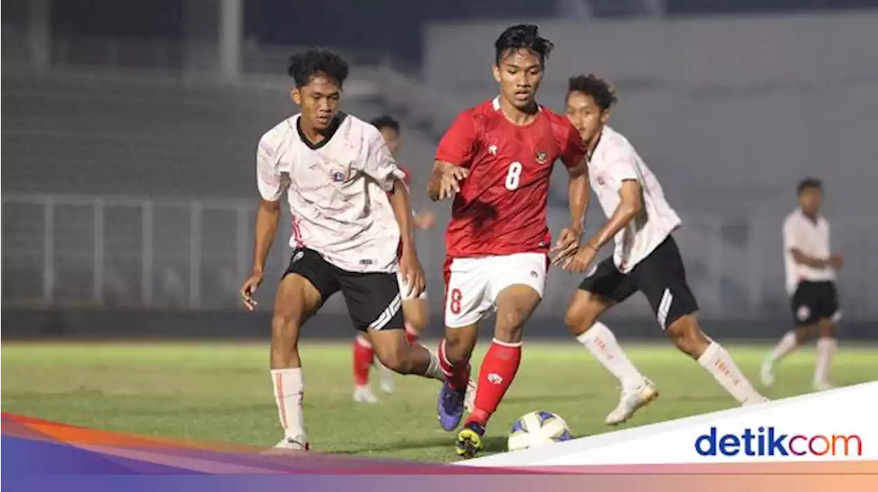 Timnas U-19 Vs Persija Tuntas 0-0, Shin Tae-yong Tetap Beri Apresiasi