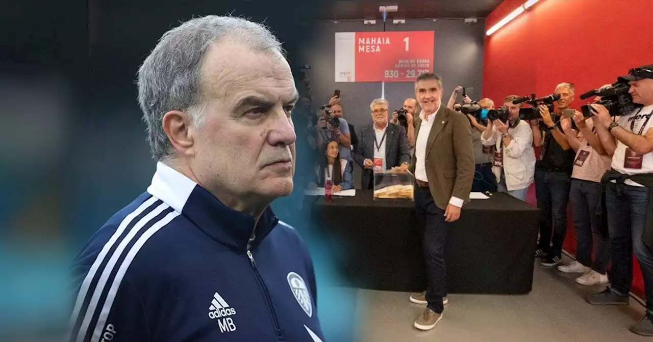 Elecciones en el Athletic: 'Bielsa ya tiene la cabeza en Bilbao'