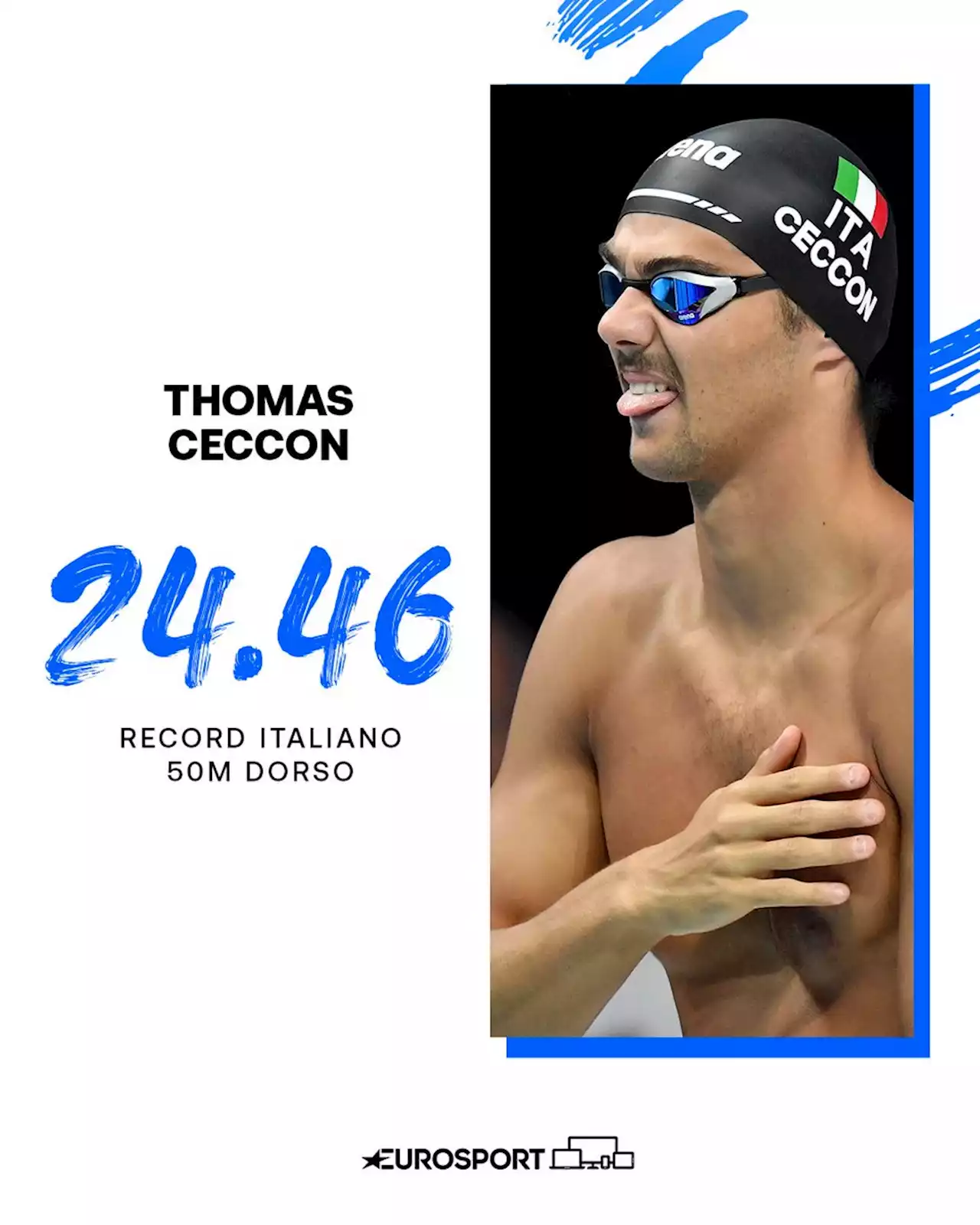 Nuoto, Mondiali Budapest 2022 - Ancora super Thomas Ceccon: nuovo record nei 50 dorso e finale conquistata