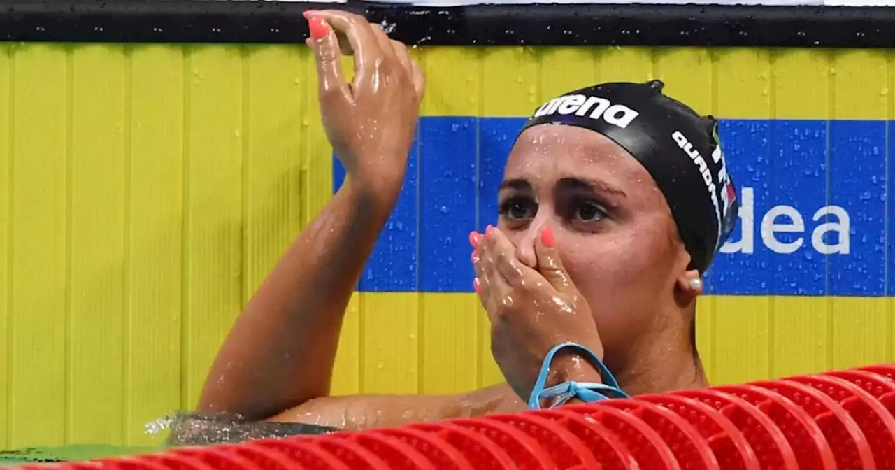 Simona Quadarella bronzo negli 800 metri stile libero ai Mondiali di nuoto di Budapest. 'Sono contenta, vengo da giorni difficili' - Il Fatto Quotidiano