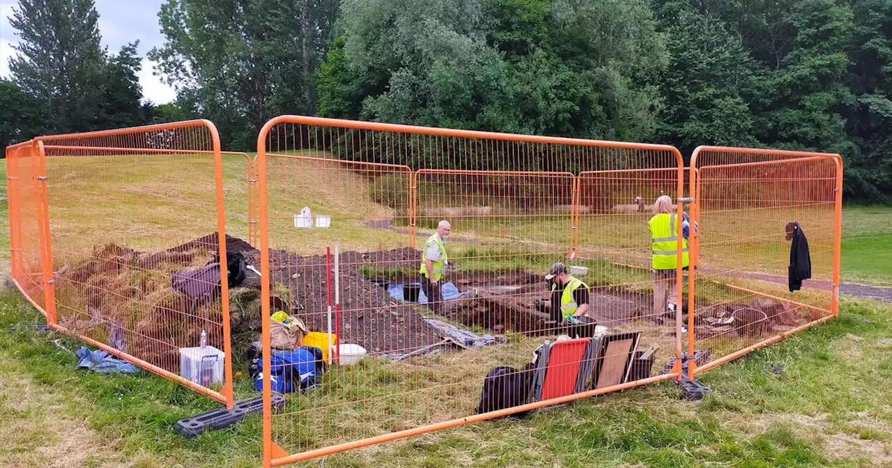 Glasgow archaeological team shares fascinating finds made at Cathkin Park dig