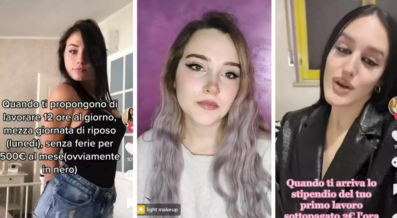 I giovani non vogliono lavorare? La protesta dei ragazzi su TikTok: «Proposte al limite dell'illegalità»