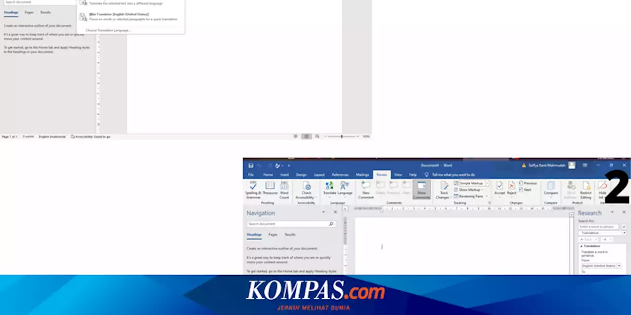 Cara Translate Dokumen di Word Secara Otomatis Tanpa Menggunakan Google Translate