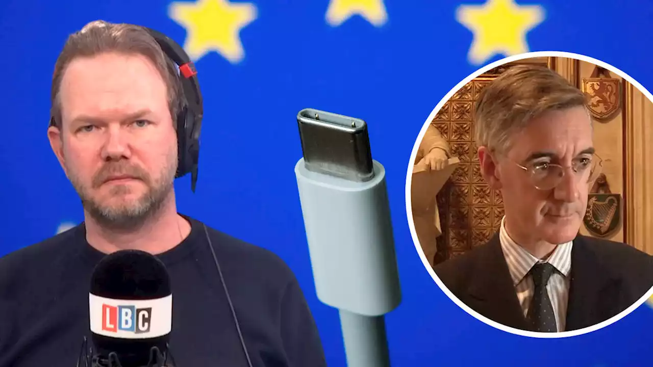 James O'Brien blasts Rees-Mogg's Brexit-praise for dodging phone charger rules