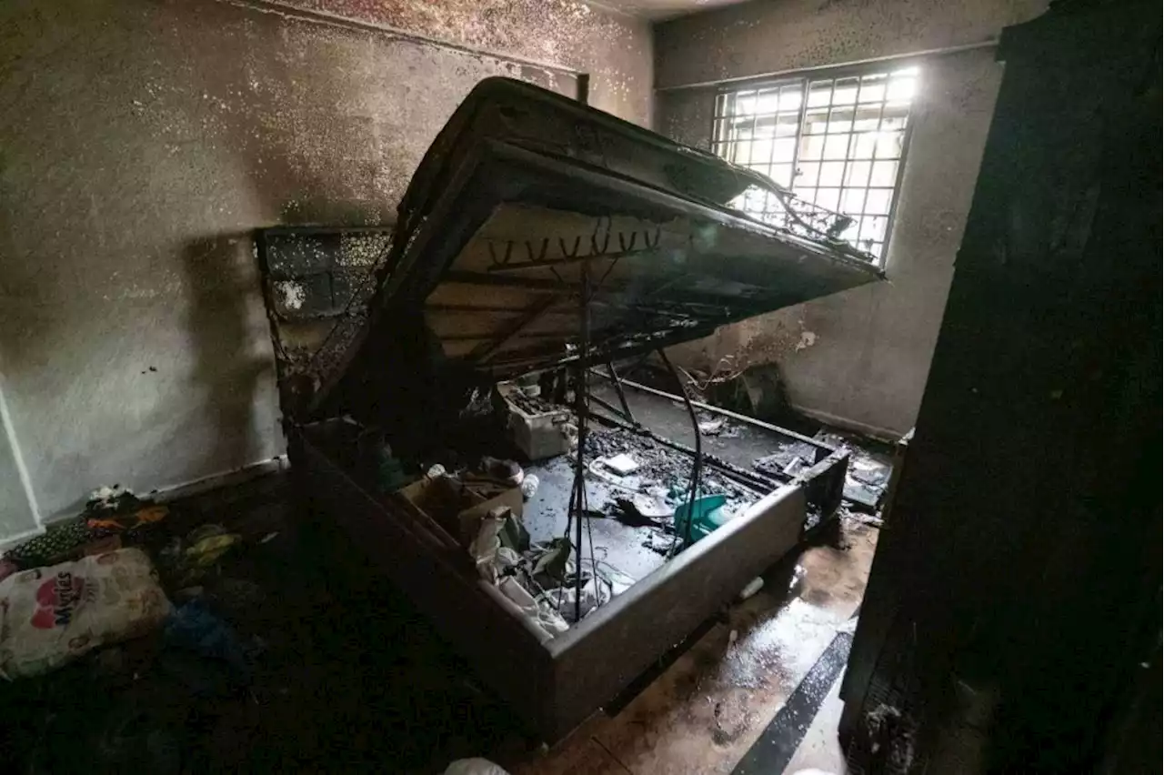 Singapore flat fire: Three-year-old's quick-thinking actions helped save baby brother and himself, says dad