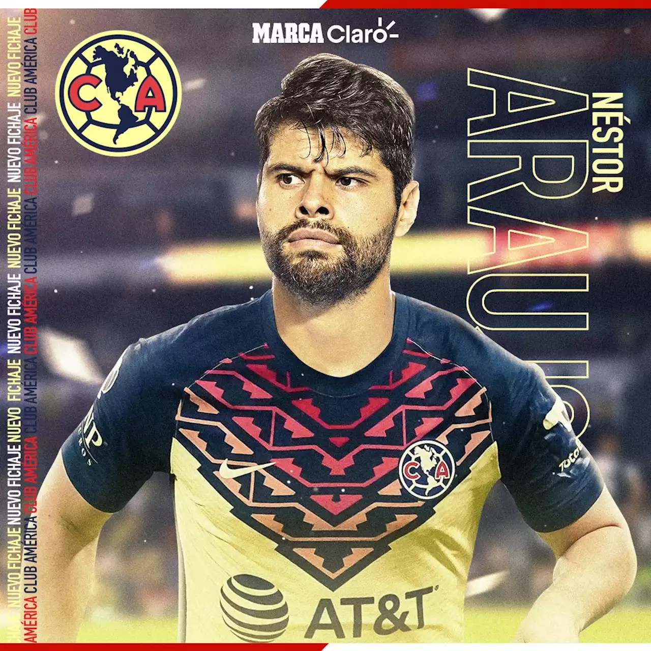 Néstor Araujo, nuevo jugador del América para el Apertura 2022