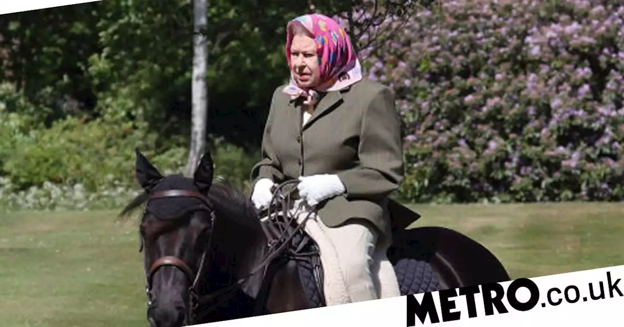 Queen 'back in the saddle' nine months after doctors advised her to quit