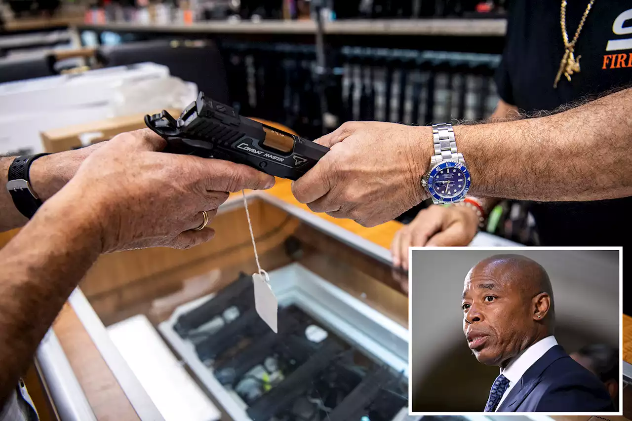 Eric Adams says private NYC businesses can restrict guns