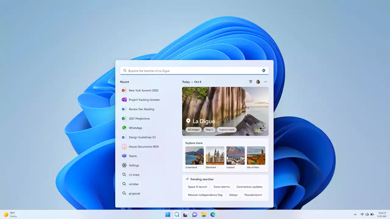 記念日などその日の情報が分かる「Search Highlights」機能。Windows 11向け更新パッチ