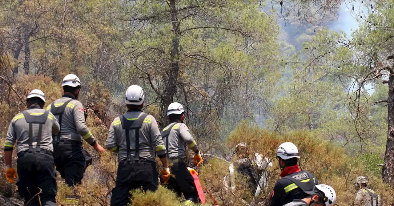 Wildfire in southwest Turkey enters third day