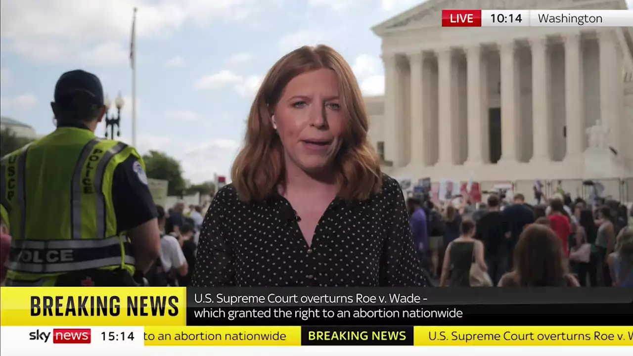 Right to abortion overturned by US Supreme Court after nearly 50 years in Roe v Wade ruling