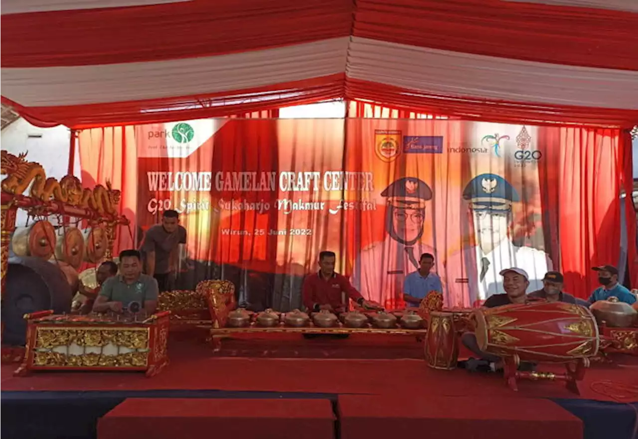 Ini Persiapan Perajin Gamelan Wirun Sukoharjo Sambut Delegasi G20