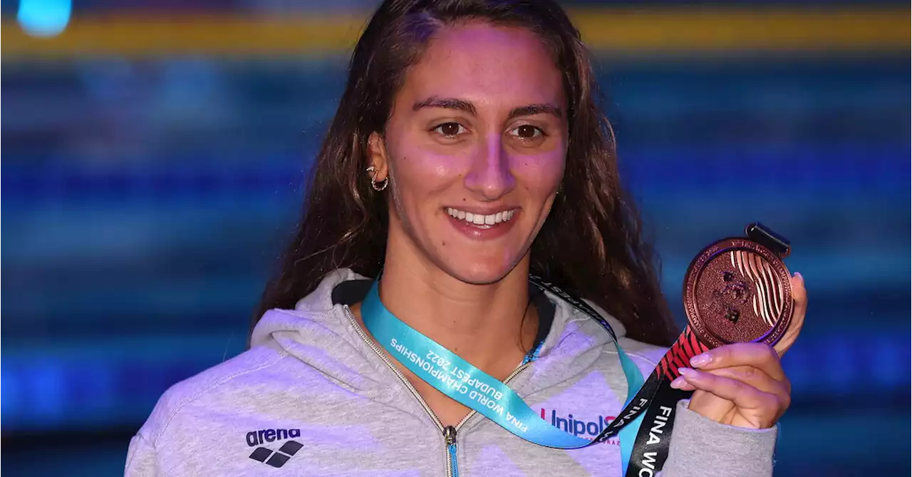 Mondiali di nuoto: riscatto Quadarella, &egrave; bronzo negli 800 metri stile libero