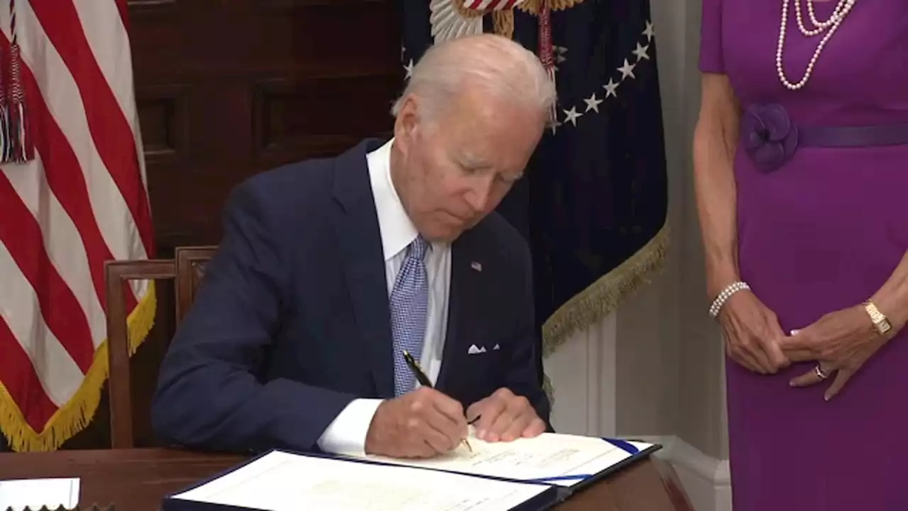 Biden signs most sweeping gun violence bill in decades, says 'lives will be saved'