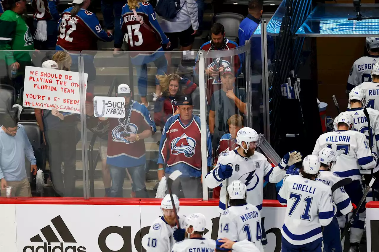 Avs Fall To Lightning In Game 5, Head Back To Tampa Bay