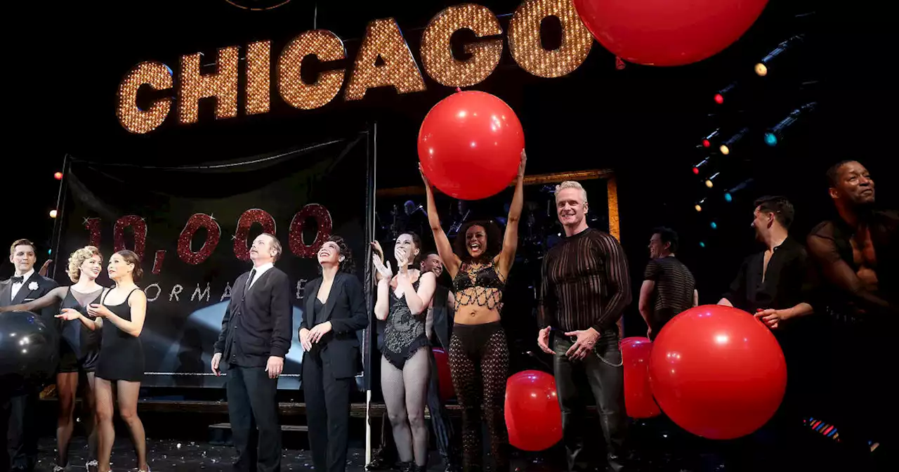 Broadway's 'Chicago' celebrates 10,000th performance