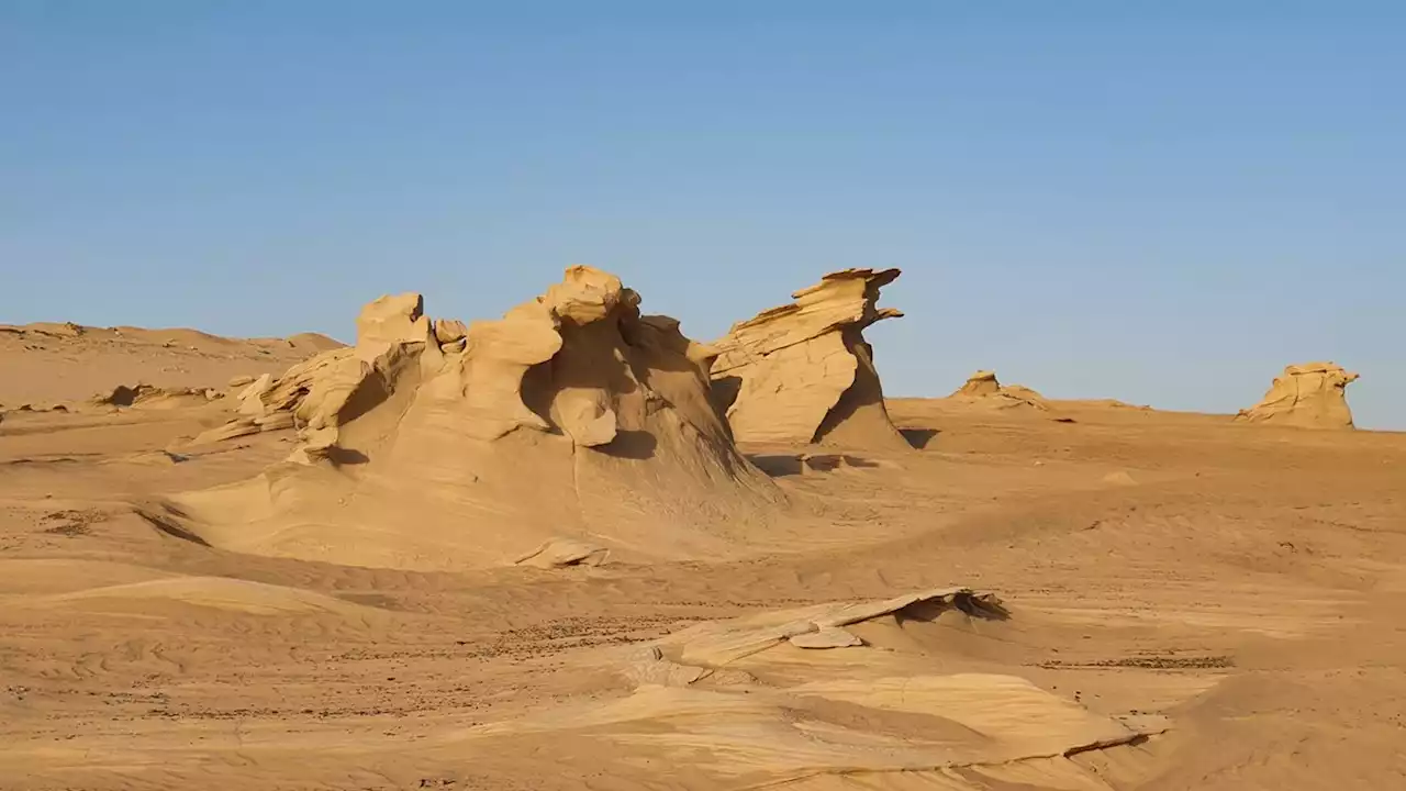 Abu Dhabi Fossil Dunes: A beautiful frozen landscape created by climate change