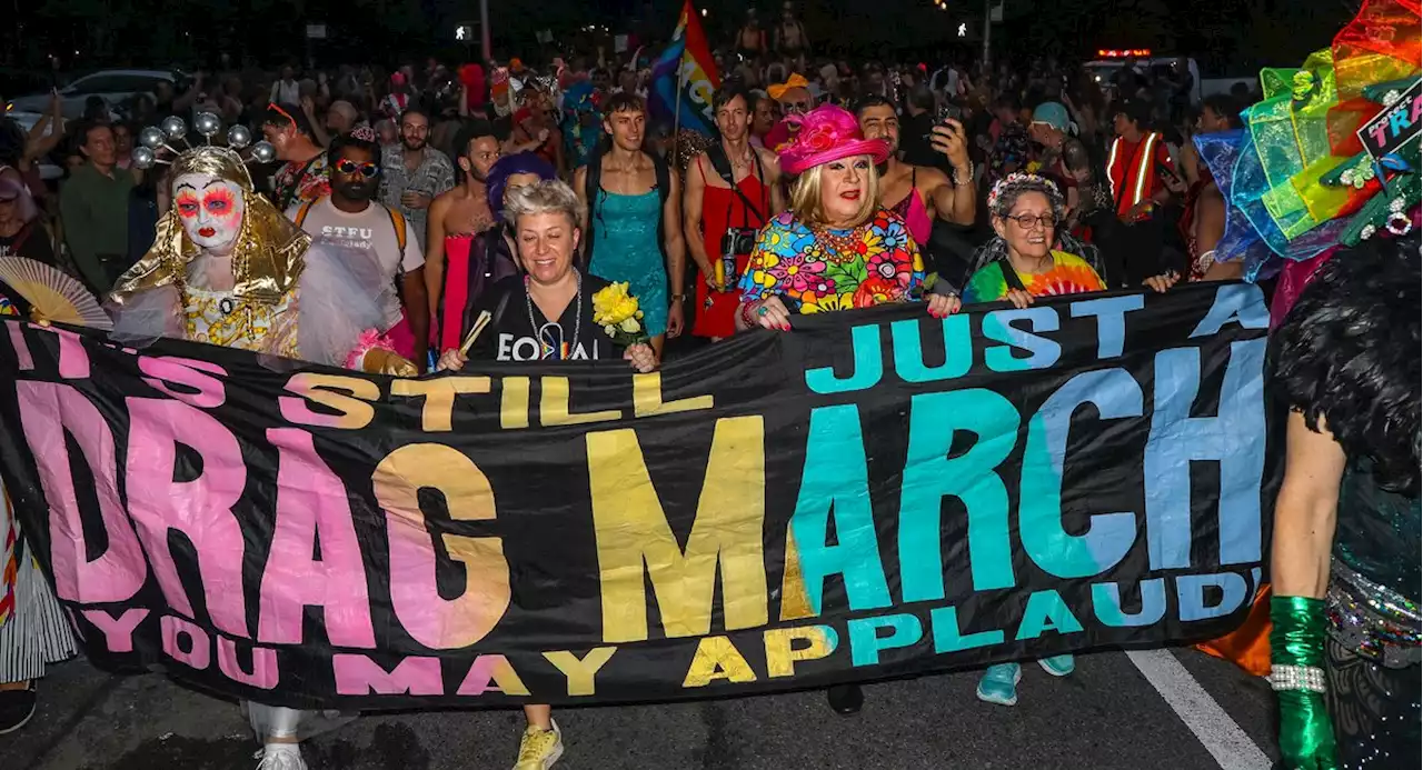 Photos: Drag March kicks off Pride Weekend 2022 with rage and defiance