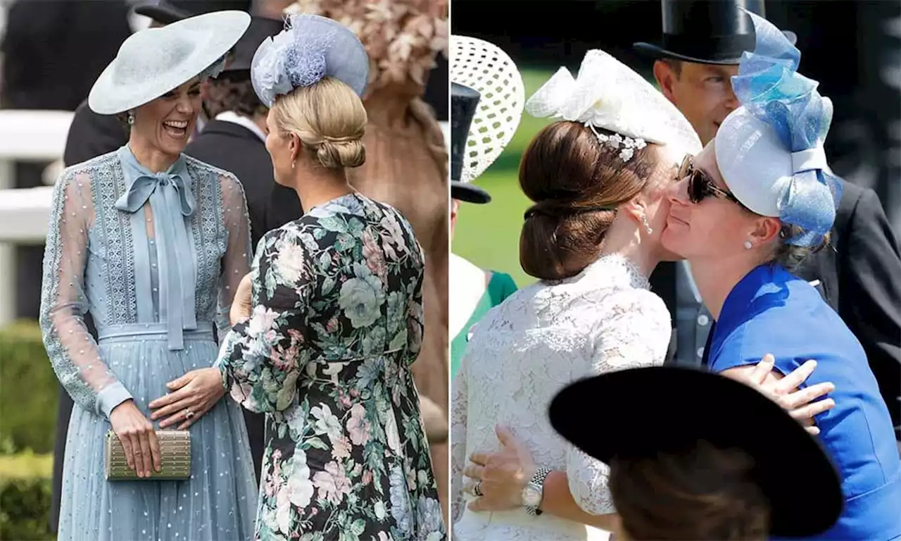 9 photos that show Kate Middleton and Zara Tindall's sweet bond