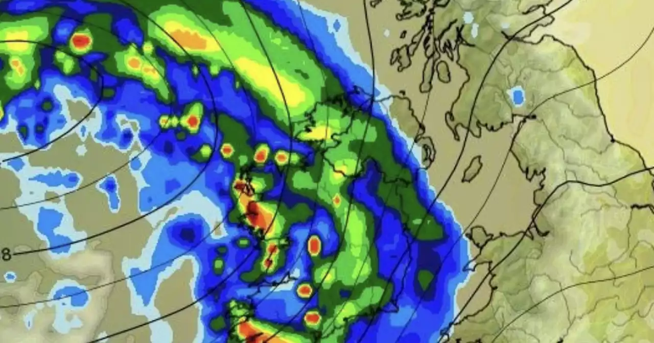 Met Eireann issue extreme rain and thunderstorm warning to 17 counties