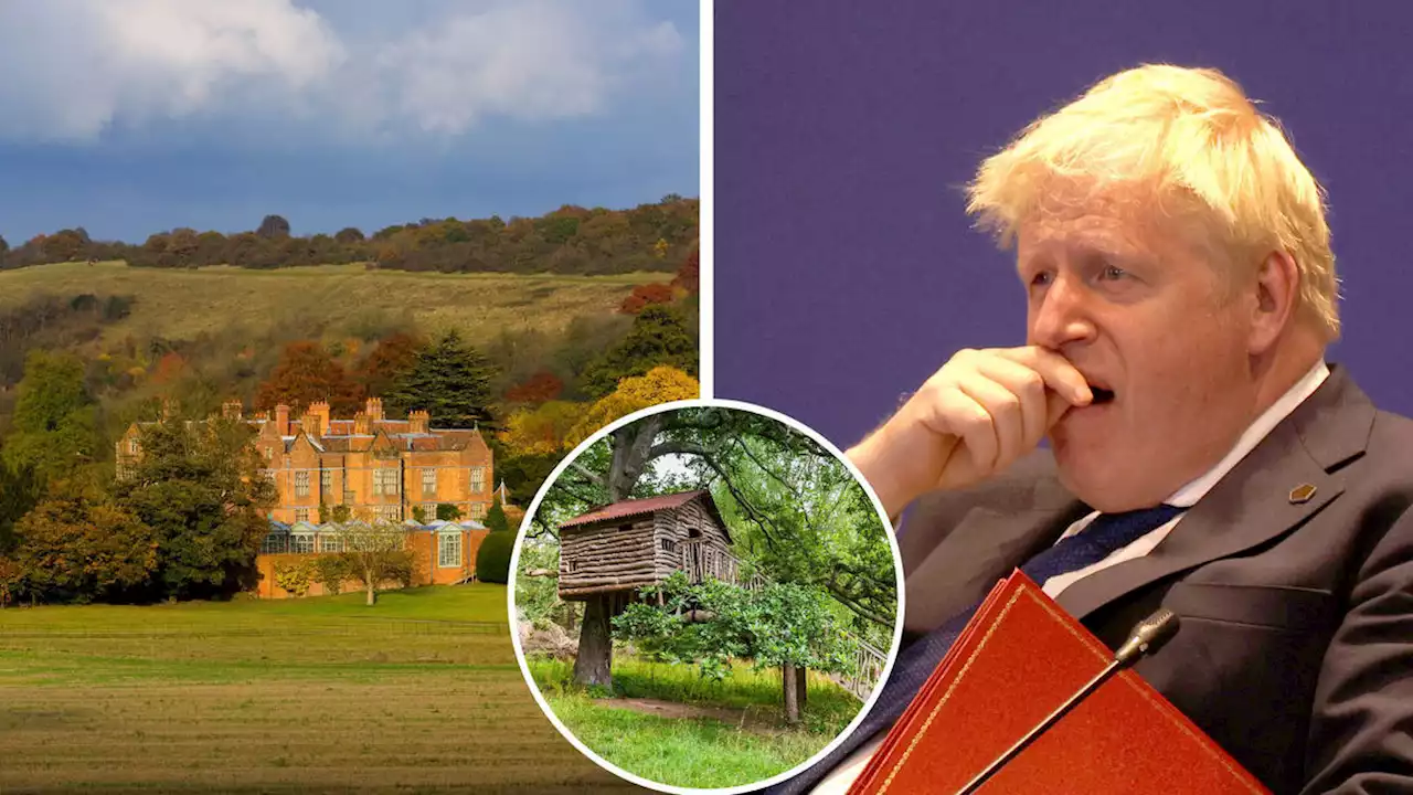 Boris ducks questions over '£150,000 bulletproof treehouse he wanted for son Wilf'