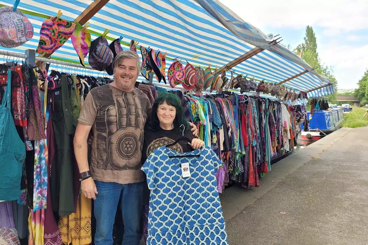 'It is a lovely way of life' - we speak to the couple behind The Hippie Boat, currently moored in West Yorkshire