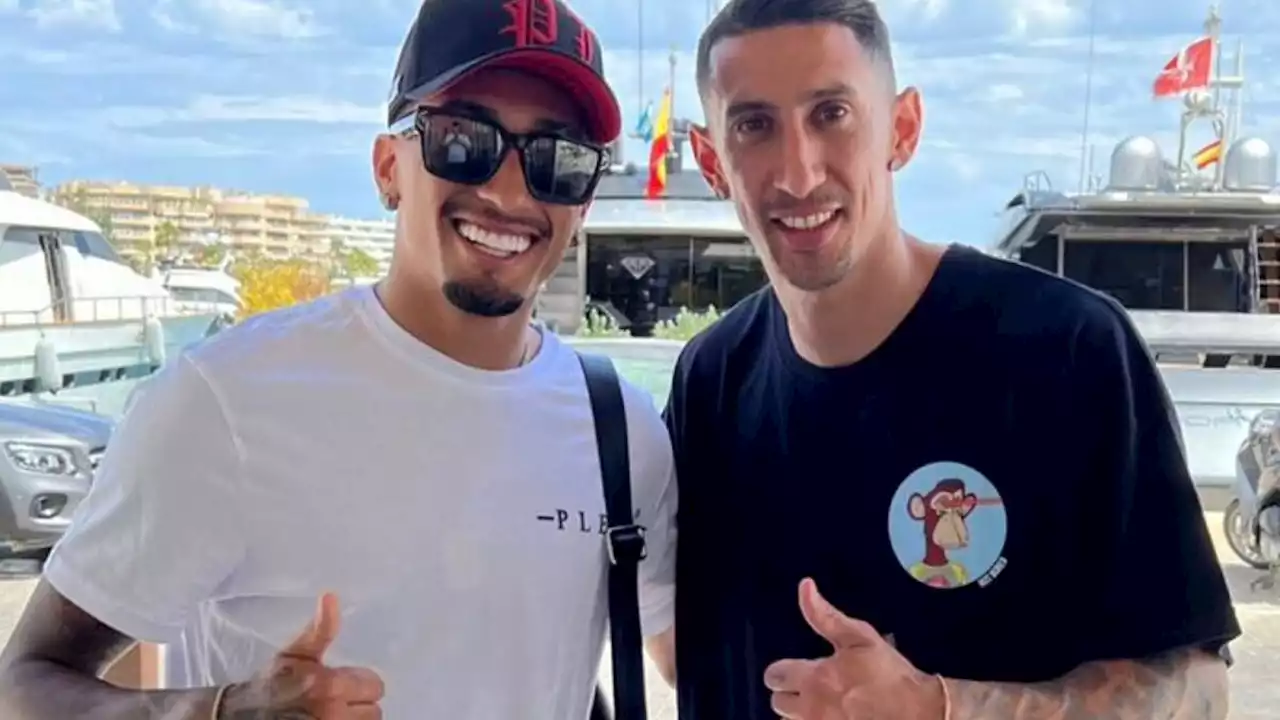 Raphinha y Di María juntos en Ibiza: El Barça solo puede fichar a uno