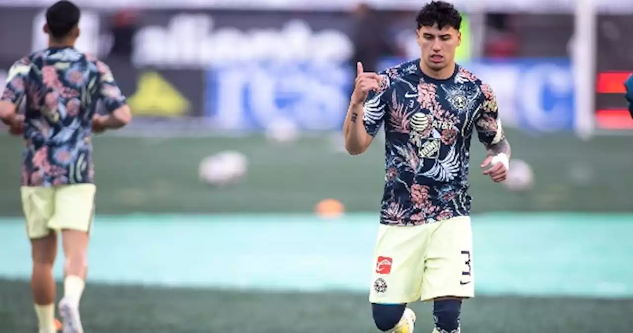 Jorge Sánchez se reincorpora a América tras jugar con el Tri