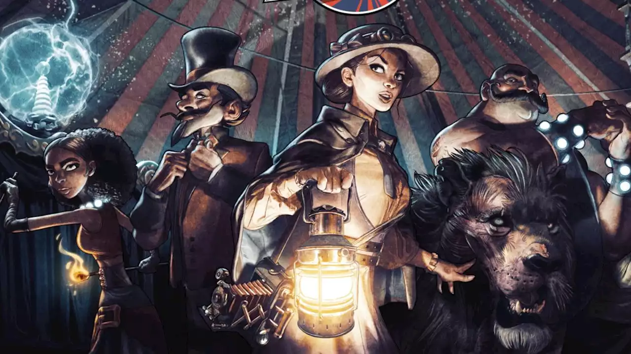 The new game from Saber Interactive looks like Darkest Dungeon at a steampunk circus