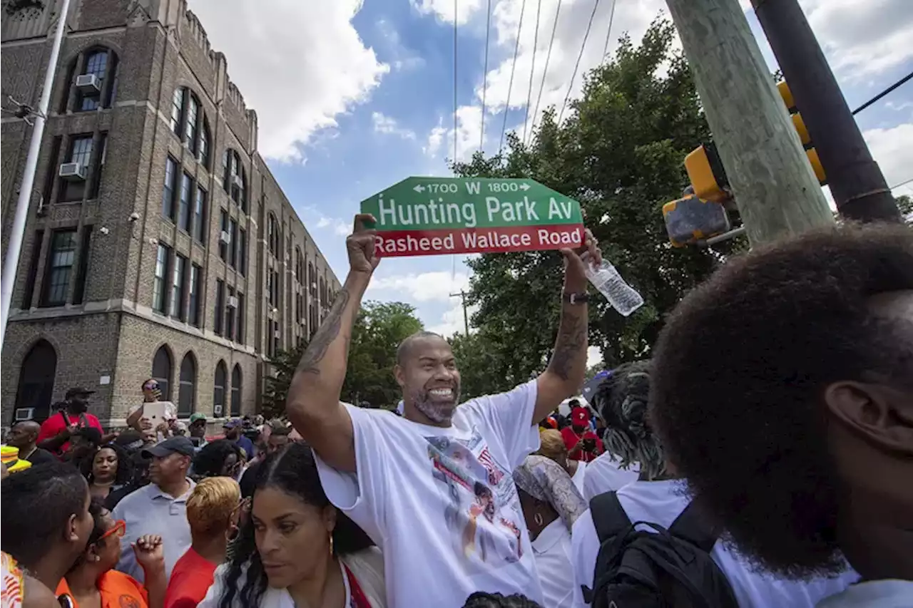 Rasheed Wallace: Man, myth, and now a road in front of Simon Gratz High School