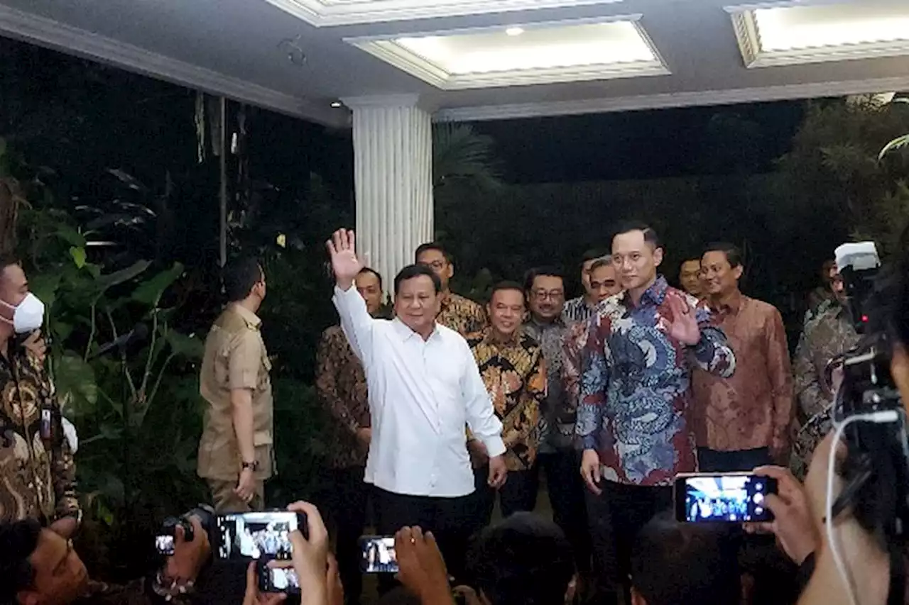 Bertemu dengan AHY, Prabowo Akui Ingin Bekerja Sama dengan Banyak Pihak - Pikiran-Rakyat.com