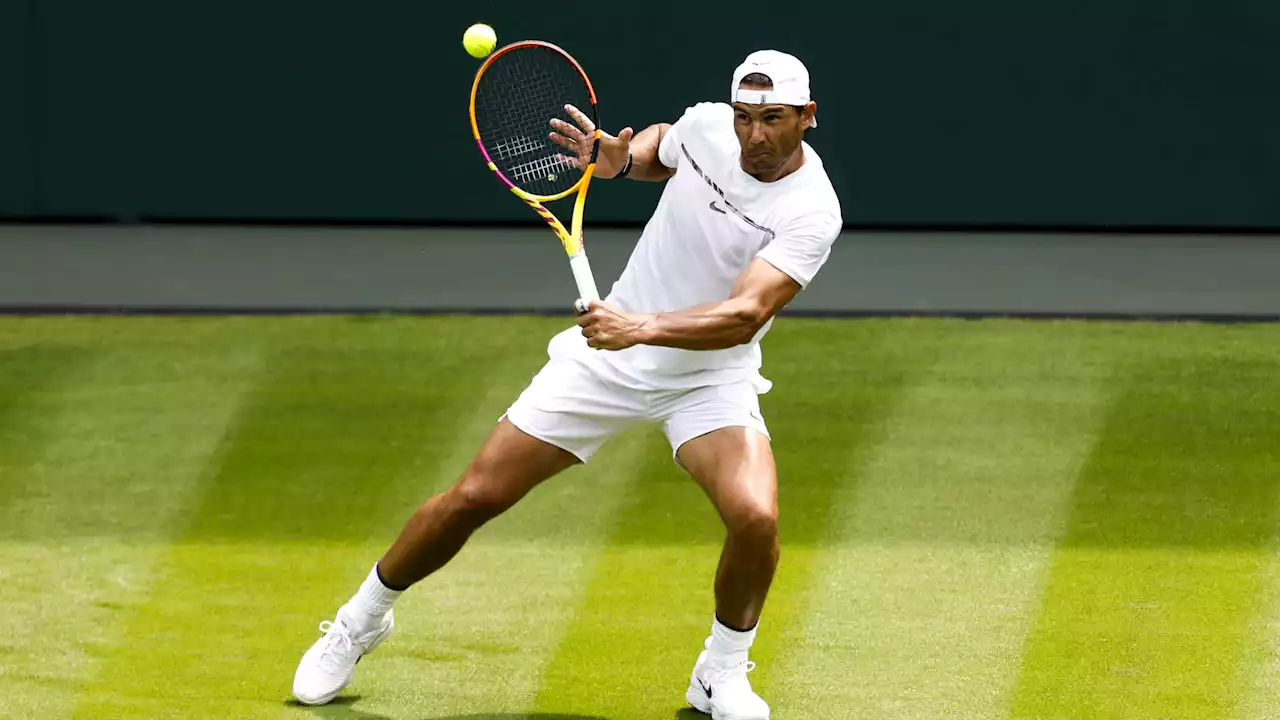 Wimbledon: 'Je peux marcher normalement', Nadal rassurant avant son premier tour