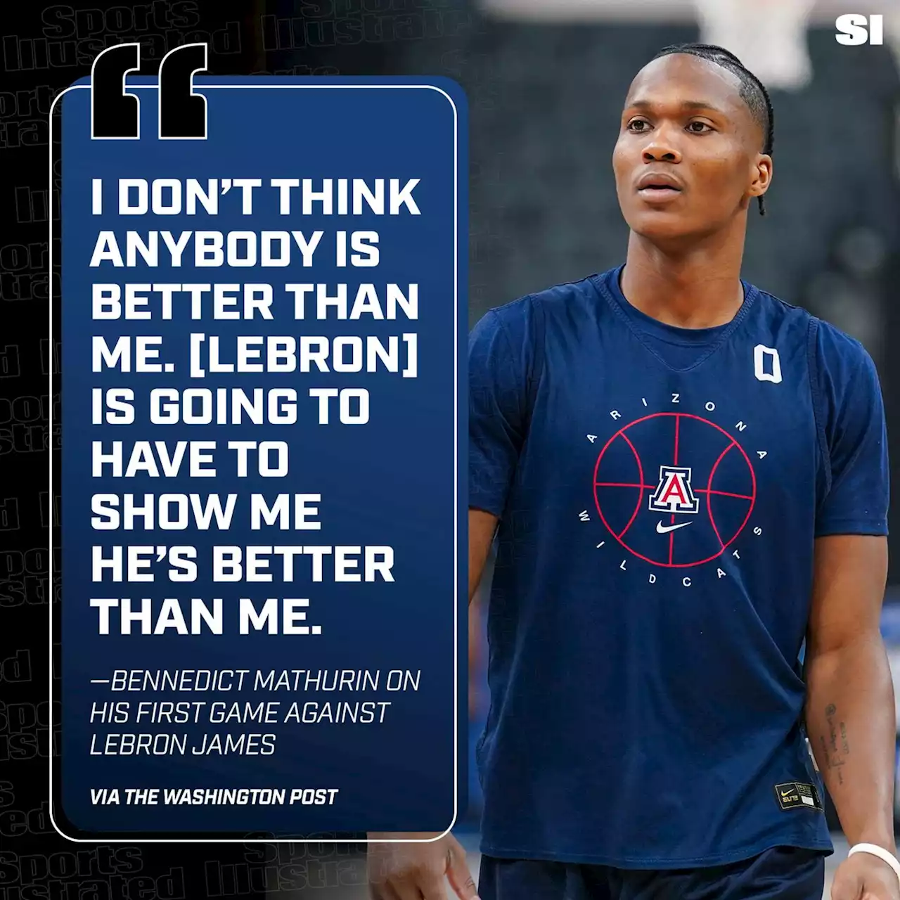 Pacers’ No. 6 Pick Bennedict Mathurin Calls Out LeBron James