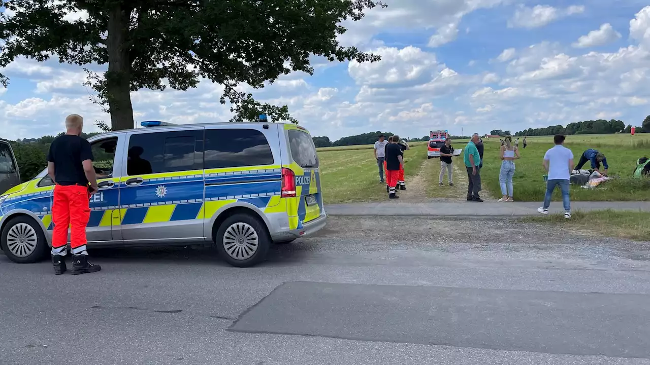 Fluggast bei Gleitschirm-Unfall im Kreis Herford schwer verletzt